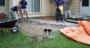 Before Hessit Bavarian Tumbled Paver Patio 